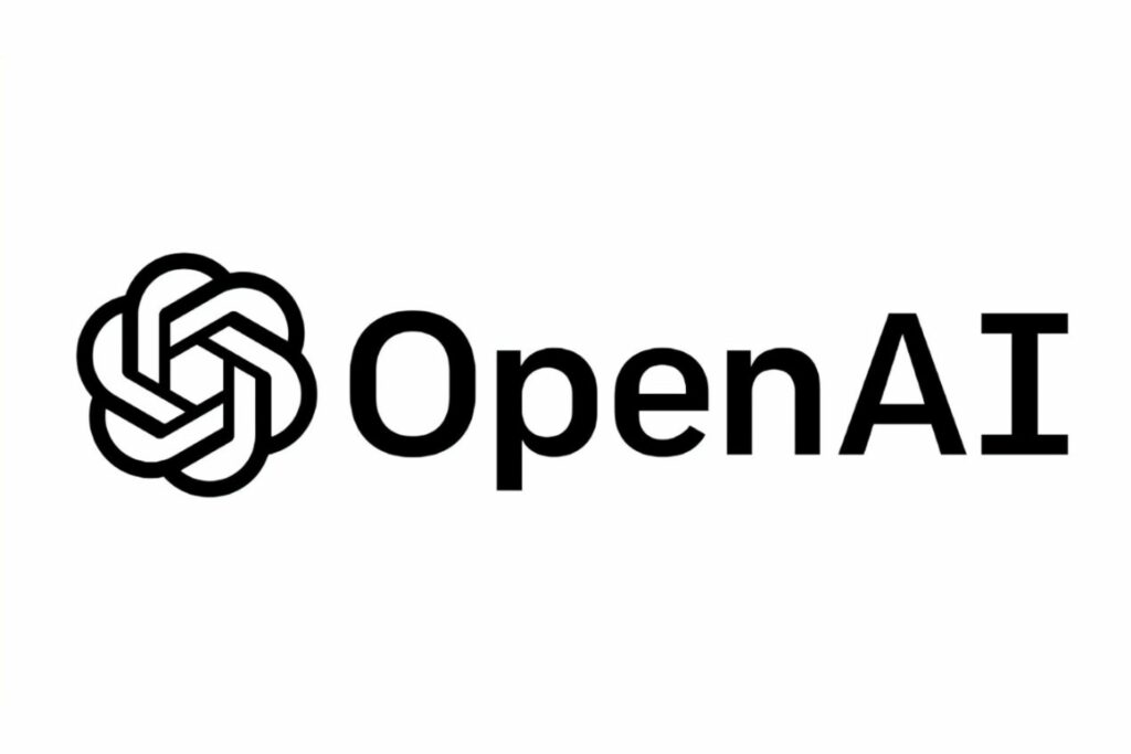 Par Open AI uzņēmuma logotips