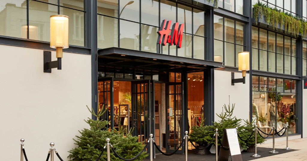 H&M veikals zīmols apģērbu veikals Hennes & Mauritz